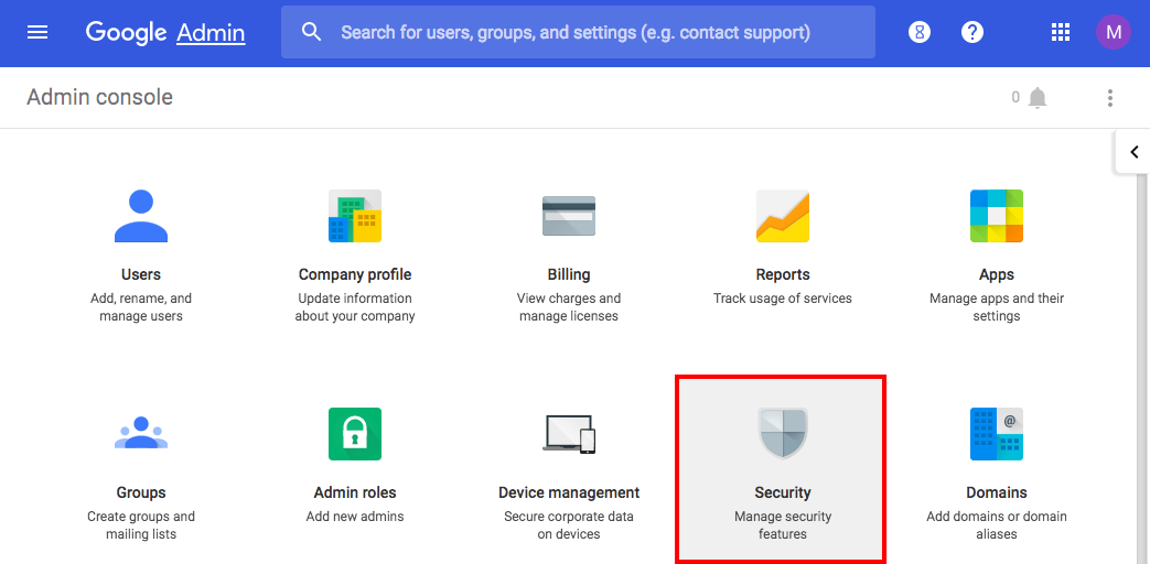 Enable G Suite Apis In Your Domain Aodocs Knowledge Base