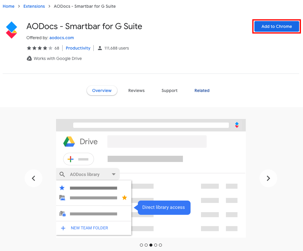 Install the AODocs Smartbar – AODocs Knowledge Base